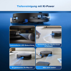 Ecovacs Deebot X9 Pro Omni Saugroboter mit Wischfunktion