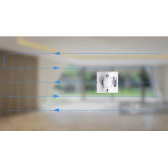 Hutt W8 Fensterputzroboter Weiß