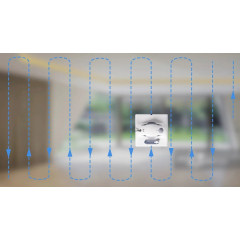 Hutt W8 Fensterputzroboter Weiß