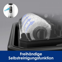 TINECO I FLOOR 2 PLUS WEISS Nass-/Trockensauger, Weiß/Grau