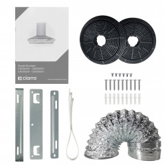 CIARRA CBCS9201, Dunstabzugshaube (900 mm breit, 432 mm tief)
