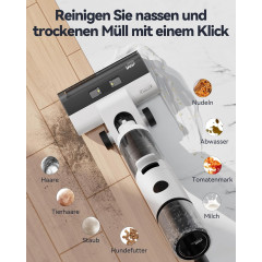 JONR ED12 Nass Trockensauger, Weiß