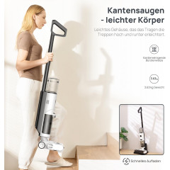 JONR ED12 Nass Trockensauger, Weiß