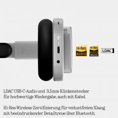 NOTHING Headphone (1), Over-ear Kopfhörer Bluetooth Schwarz