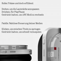 NOTHING Headphone (1), Over-ear Kopfhörer Bluetooth Schwarz