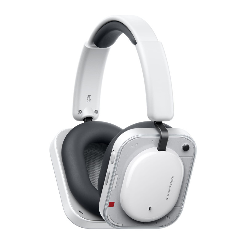 NOTHING Headphone (a), Over-ear Kopfhörer Bluetooth Weiß