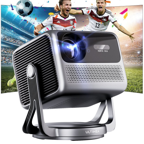 ULTIMEA Nova C40 Smart Android TV, 90° Gimbal, Tragbarer Beamer(Full-HD, 600 ANSI-Lumen)