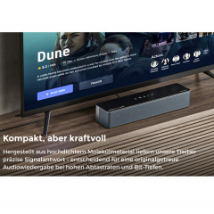 ULTIMEA Poseidon D80 Boom 7.1 Dolby Atmos Surround-Soundsystem, Soundbar, Schwarz