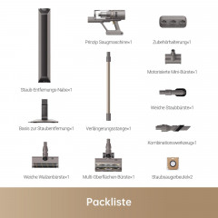 DREAME Z10 Station Stielsauger, Akkubetrieb, 486 Watt