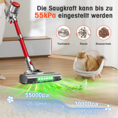 HIAZURM XCQZT01 Akku-Handstaubsauger, Batteriebetrieb, 300 Watt