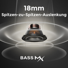 ULTIMEA Poseidon M60 Boom 5.1 Soundsystem mit Dolby Atmos, Soundbar, Schwarz