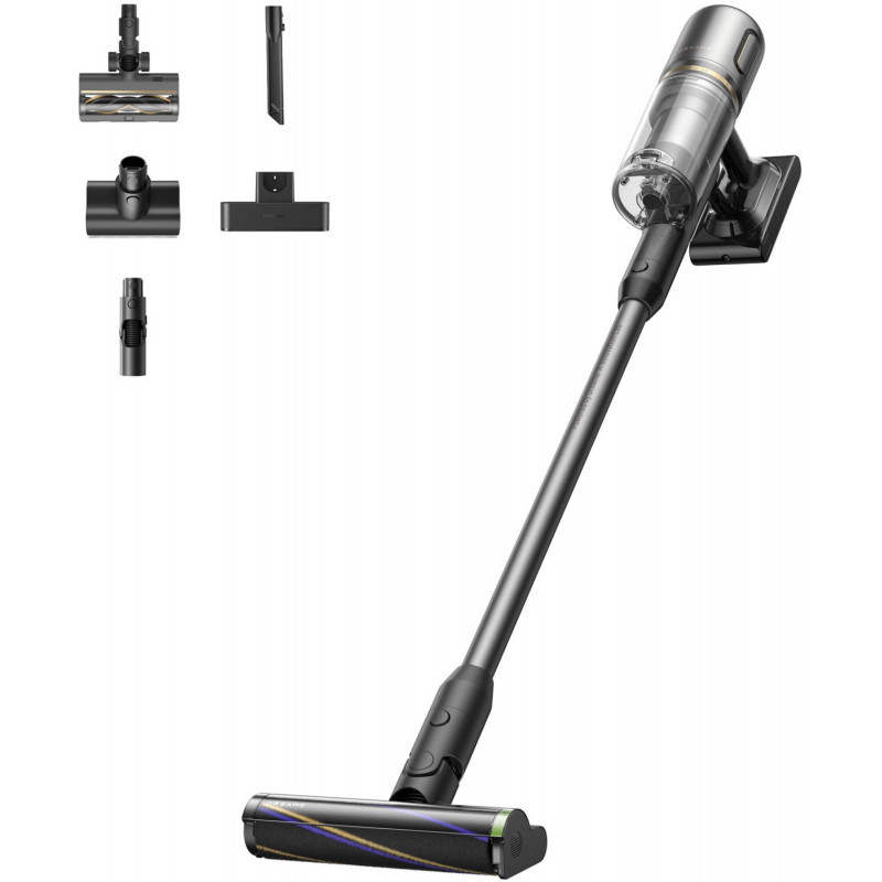 R20 Slim Akku-Stielstaubsauger, 190 W, 90 min Laufzeit, HEPA-Filter, 0,5 l Staubvolumen, Elektro-Bodenbürste