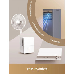 DREAME P-Wind10 7k Klimagerät Black Gold (Max. Raumgröße: 25 m², EEK: A)