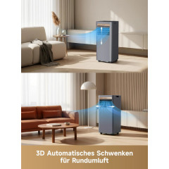 DREAME P-Wind10 7k Klimagerät Black Gold (Max. Raumgröße: 25 m², EEK: A)