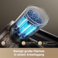DREAME R10s Lite Stielsauger, Akkubetrieb, 250 Watt