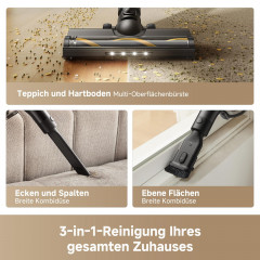 DREAME R10s Lite Stielsauger, Akkubetrieb, 250 Watt