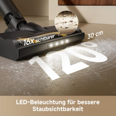 DREAME R10s Lite Stielsauger, Akkubetrieb, 250 Watt