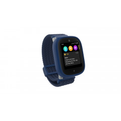 XPLORA X6 Gen 2 Kindersmartwatch Textilarmband, L 90 - 146 mm / B 22mm x H 3.3 mm, Blau