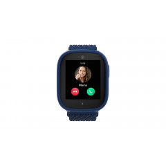 XPLORA X6 Gen 2 Kindersmartwatch Textilarmband, L 90 - 146 mm / B 22mm x H 3.3 mm, Blau