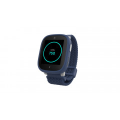 XPLORA X6 Gen 2 Kindersmartwatch Textilarmband, L 90 - 146 mm / B 22mm x H 3.3 mm, Blau