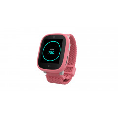 XPLORA X6 Gen 2 Kindersmartwatch Textilarmband, L 90 - 146 mm / B 22mm x H 3.3 mm, Pink