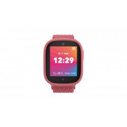 XPLORA X6 Gen 2 Kindersmartwatch Textilarmband, L 90 - 146 mm / B 22mm x H 3.3 mm, Pink