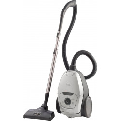 AEG VX82-1-2MG Trommel-Vakuum Staubsauger, maximale Leistung: 600 Watt, Mineral Grey)