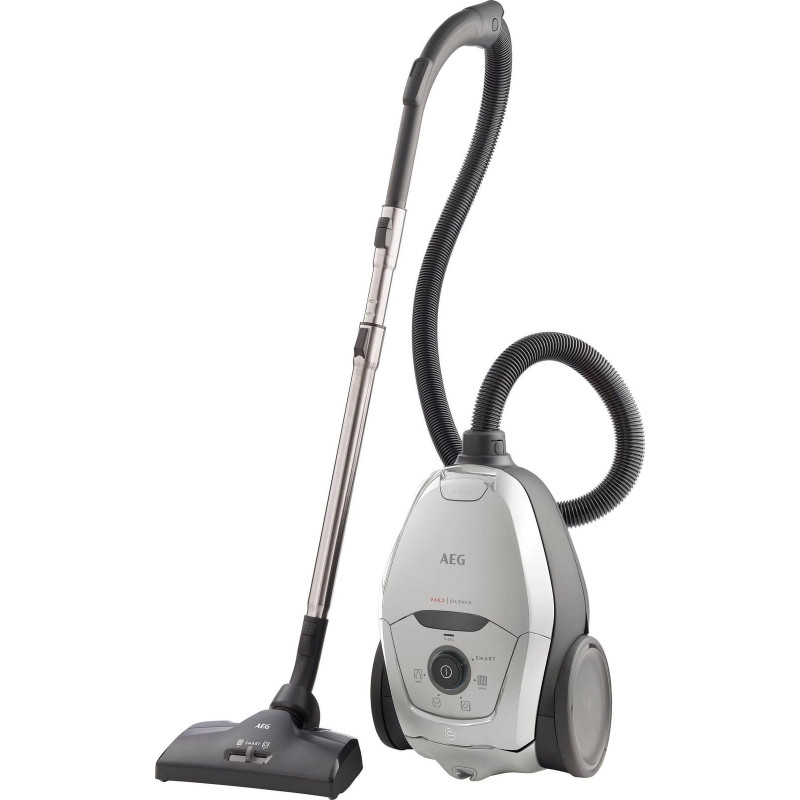AEG VX82-1-2MG Trommel-Vakuum Staubsauger, maximale Leistung: 600 Watt, Mineral Grey)