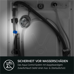 AEG L6FBF56490 Serie 6000 ProSense® mit Mengenautomatik Waschmaschine (9 kg, 1351 U/Min., A)
