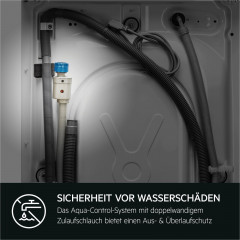 AEG L6FBG51470 Serie 6000 ProSense® mit Mengenautomatik Waschmaschine (7 kg, 1400 U/Min., A)