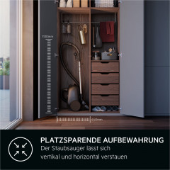 AEG AB 61 C 2 OKO Staubsauger, maximale Leistung: 750 Watt