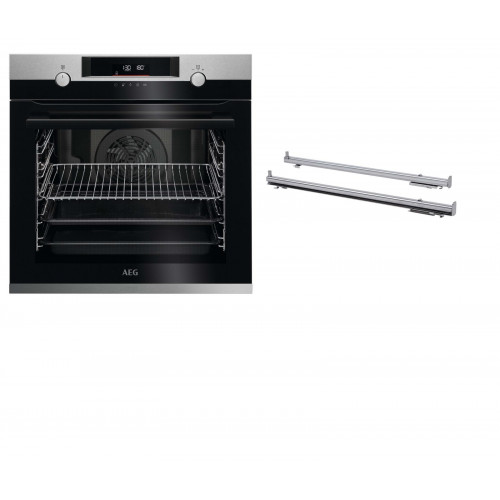 AEG BPC53501, Backofen (Einbaugerät, 72 l, 596 mm breit), Serie 6000 mit SurroundCook