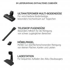AEG CLEAN 5000 ÖKO (AS52B21OKO) Stielsauger, Akkubetrieb, 130 Watt