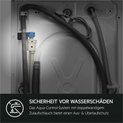 AEG Waschmaschine 6000 ProSense® »LR6A668« 8 kg 1600 U/min Hygiene-Programm mit Dampf: Entfernt zuverlässig Viren und Bakterien