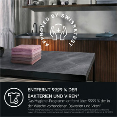 AEG Waschmaschine 6000 ProSense® »LR6A668« 8 kg 1600 U/min Hygiene-Programm mit Dampf: Entfernt zuverlässig Viren und Bakterien