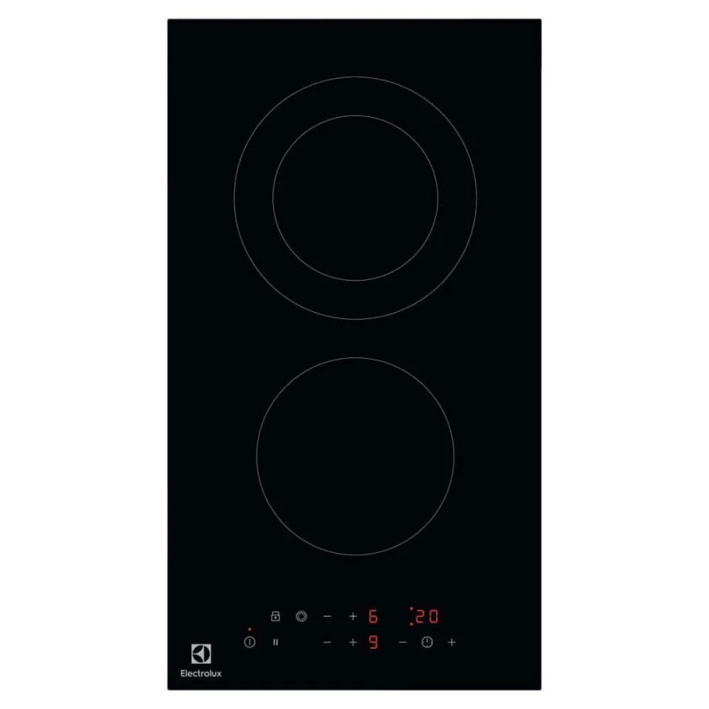 Electrolux LHR3233CK Glaskeramikkochfeld 30 cm 2 brennern