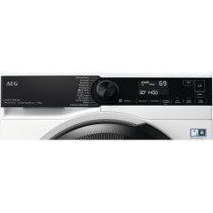 AEG Waschmaschine 7000 ProSteam® »LR7EA410FL 914501653« 10 kg 1400 U/min UniversalDose: löst PODS®/Caps 60 % schneller auf für beste Reinigung