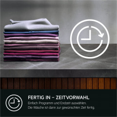 AEG Waschmaschine 7000 ProSteam® »LR7EA410FL 914501653« 10 kg 1400 U/min UniversalDose: löst PODS®/Caps 60 % schneller auf für beste Reinigung