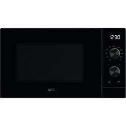 AEG Freistehend - Grill - Schwarz, Mikrowelle (900 Watt, 25 l Garraum-Volumen, Grillfunktion)