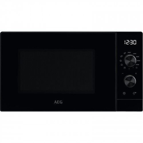 AEG Freistehend - Grill - Schwarz, Mikrowelle (900 Watt, 25 l Garraum-Volumen, Grillfunktion)
