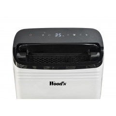 WOODS MDK 21 Entfeuchter Weiß (240 Watt, Entfeuchterleistung: 20 l/d, Raumgröße: 70 m²)