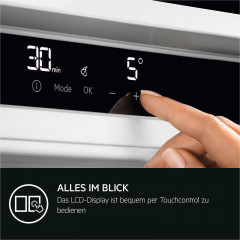 AEG TSK5O88WDF Serie 5000 OptiSpace Kühlschrank (137 l, D, 873 mm hoch, Weiß)