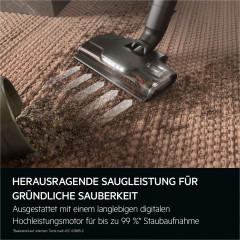 AEG Akku-Hand-und Stielstaubsauger »ULTIMATE 8000 (AP83AB25DG), beutellos, mit Absaugstation« Hygienische Absaugung des Staubbehälters ohne Kontakt mit Schmutz