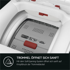 AEG LTR6A60370 Serie 6000 mit ProSense® Technologie Waschmaschine (7 kg, 1251 U/Min., A, Ja)