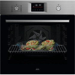 AEG OU5PB40ZSM, Einbaubackofen (Einbaugerät, 72 l, 596 mm breit), Serie 5000 mit SurroundCook® AEG OU5PB40ZSM, Einbaubackofen (Einbaugerät, 72 l, 596 mm breit), Serie 5000 mit SurroundCook®