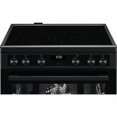 AEG CCB6446BBB Standherd (EEK A, Strahlungsbeheizte Kochzonen, 73 l)