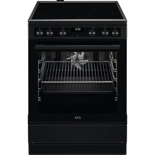 AEG CCB6446BBB Standherd (EEK A, Strahlungsbeheizte Kochzonen, 73 l)