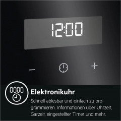 AEG CCB6446BBB Standherd (EEK A, Strahlungsbeheizte Kochzonen, 73 l)