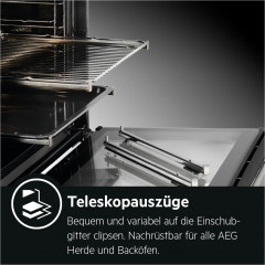 AEG CCB644OCBW Standherd (EEK A, Elektrokochfeld, 73 l)