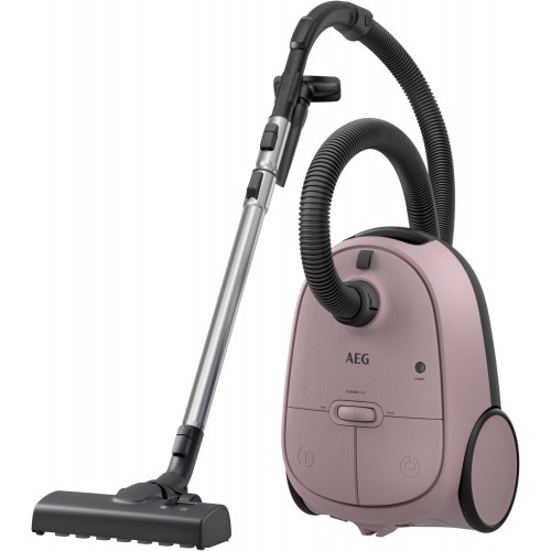 AB61C1WP Bodenstaubsauger whisper pink, 225 W, mit Beutel, 3,5 l Staubvolumen, 12 m Reichweite